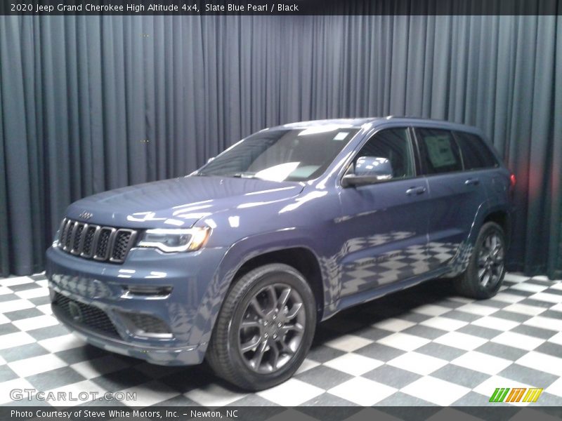 Slate Blue Pearl / Black 2020 Jeep Grand Cherokee High Altitude 4x4