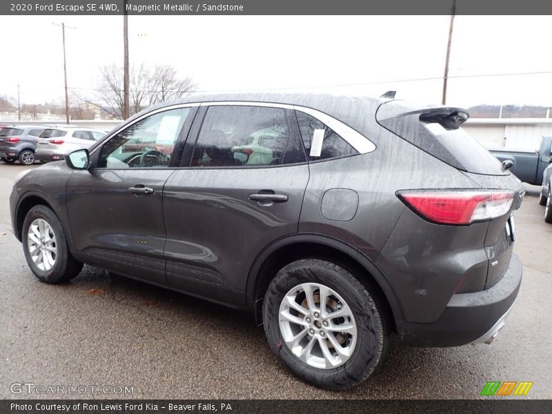 Magnetic Metallic / Sandstone 2020 Ford Escape SE 4WD