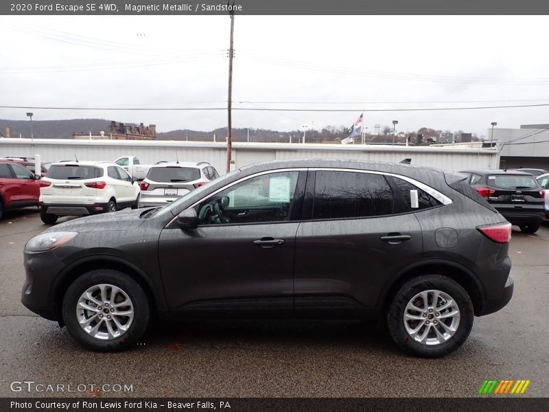 Magnetic Metallic / Sandstone 2020 Ford Escape SE 4WD