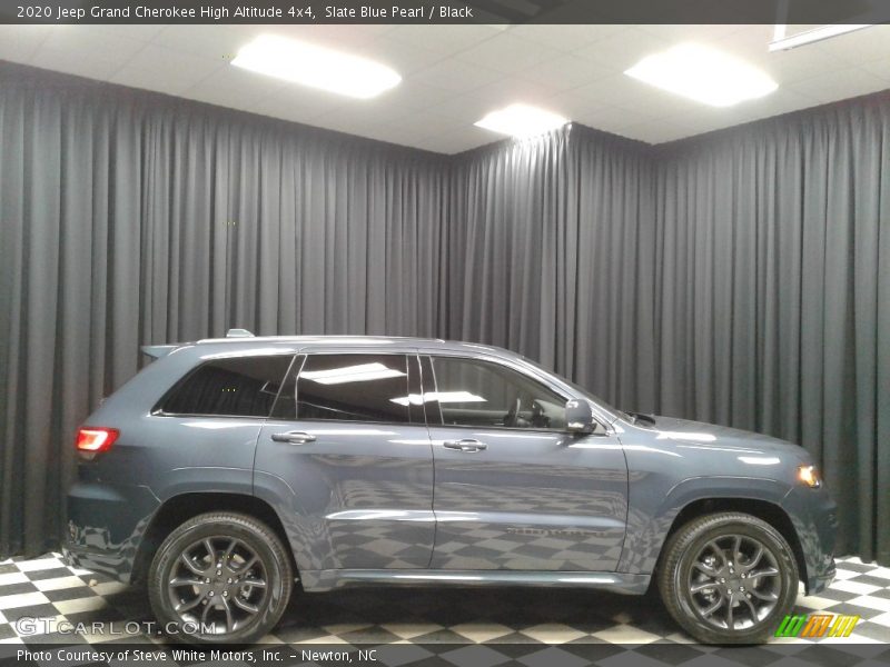 Slate Blue Pearl / Black 2020 Jeep Grand Cherokee High Altitude 4x4