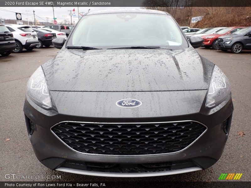 Magnetic Metallic / Sandstone 2020 Ford Escape SE 4WD