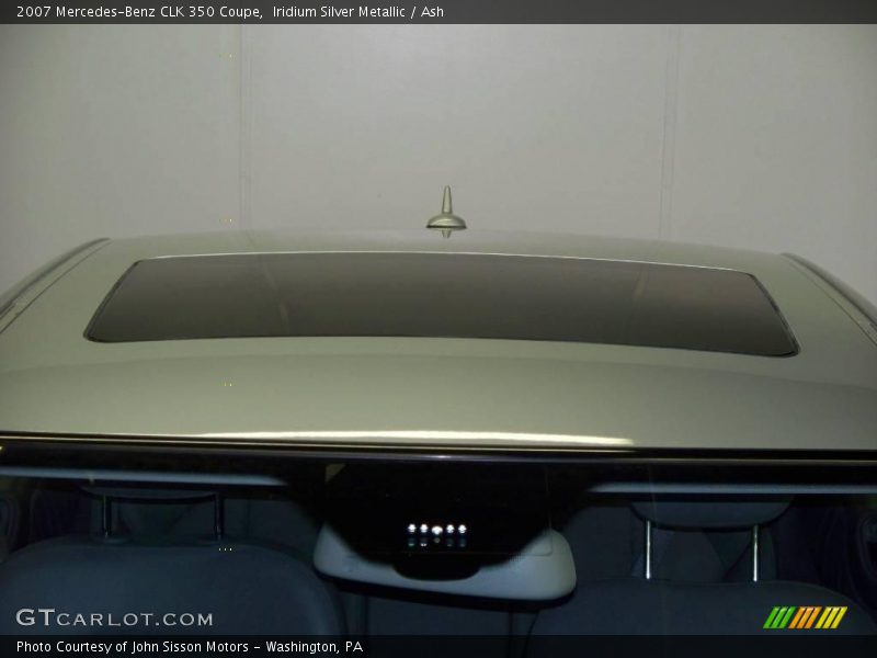 Iridium Silver Metallic / Ash 2007 Mercedes-Benz CLK 350 Coupe