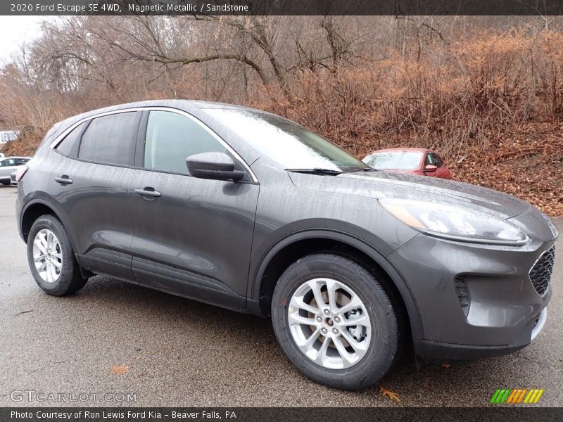 Magnetic Metallic / Sandstone 2020 Ford Escape SE 4WD