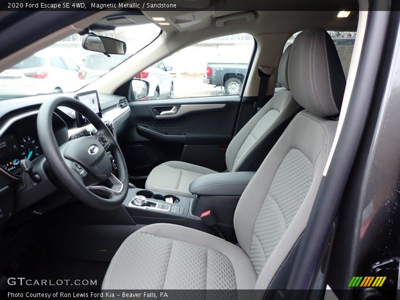 Magnetic Metallic / Sandstone 2020 Ford Escape SE 4WD