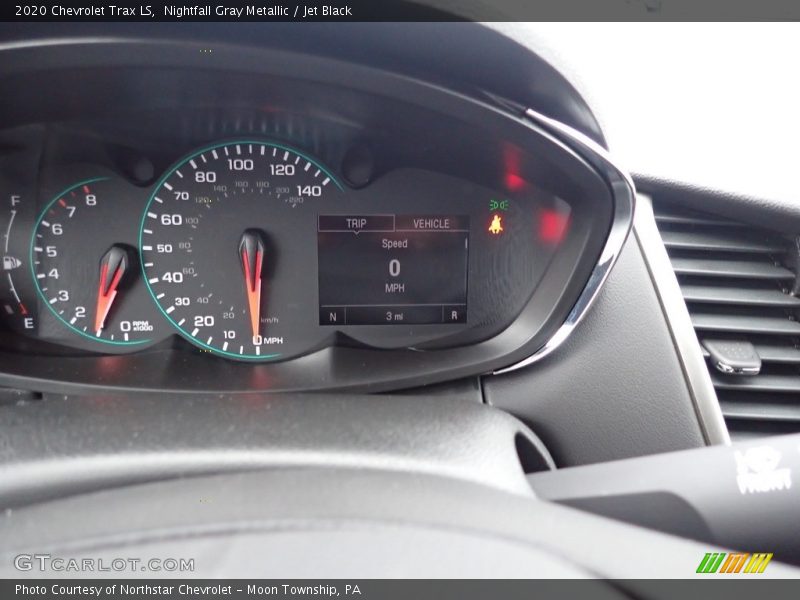Nightfall Gray Metallic / Jet Black 2020 Chevrolet Trax LS