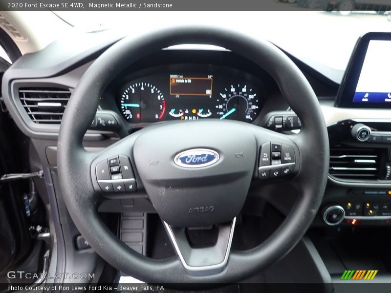Magnetic Metallic / Sandstone 2020 Ford Escape SE 4WD