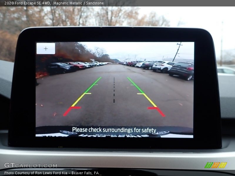 Magnetic Metallic / Sandstone 2020 Ford Escape SE 4WD