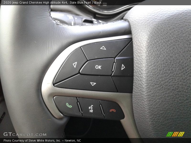 Slate Blue Pearl / Black 2020 Jeep Grand Cherokee High Altitude 4x4