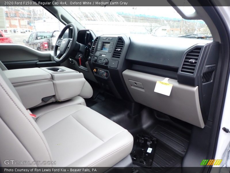 Oxford White / Medium Earth Gray 2020 Ford F150 XL Regular Cab 4x4