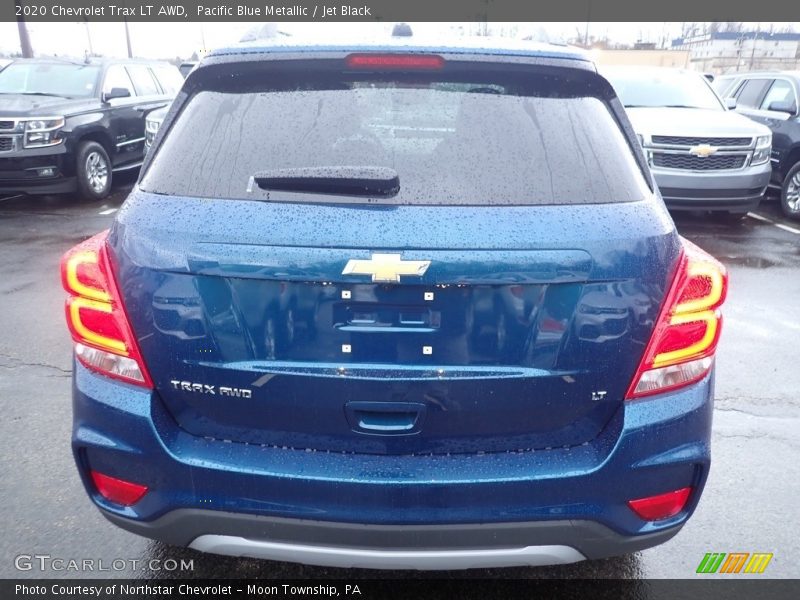 Pacific Blue Metallic / Jet Black 2020 Chevrolet Trax LT AWD