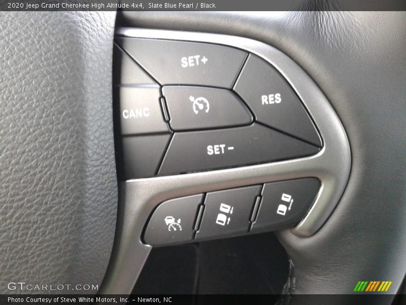 Slate Blue Pearl / Black 2020 Jeep Grand Cherokee High Altitude 4x4