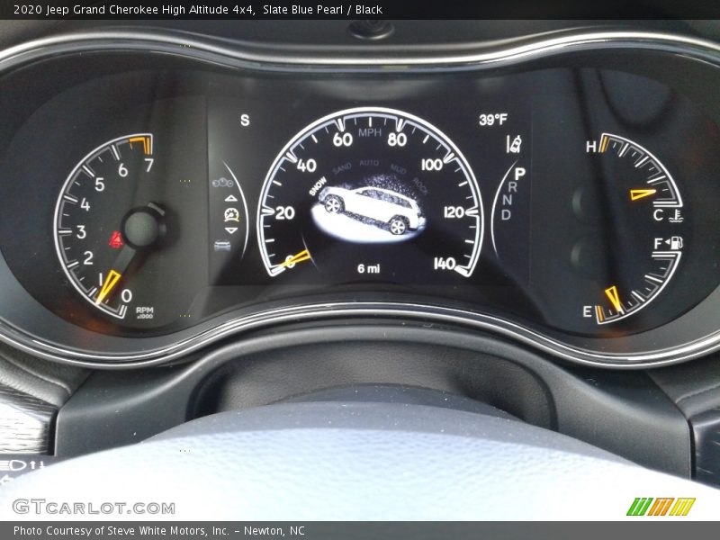 Slate Blue Pearl / Black 2020 Jeep Grand Cherokee High Altitude 4x4