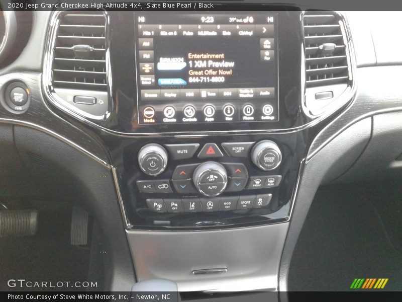 Slate Blue Pearl / Black 2020 Jeep Grand Cherokee High Altitude 4x4