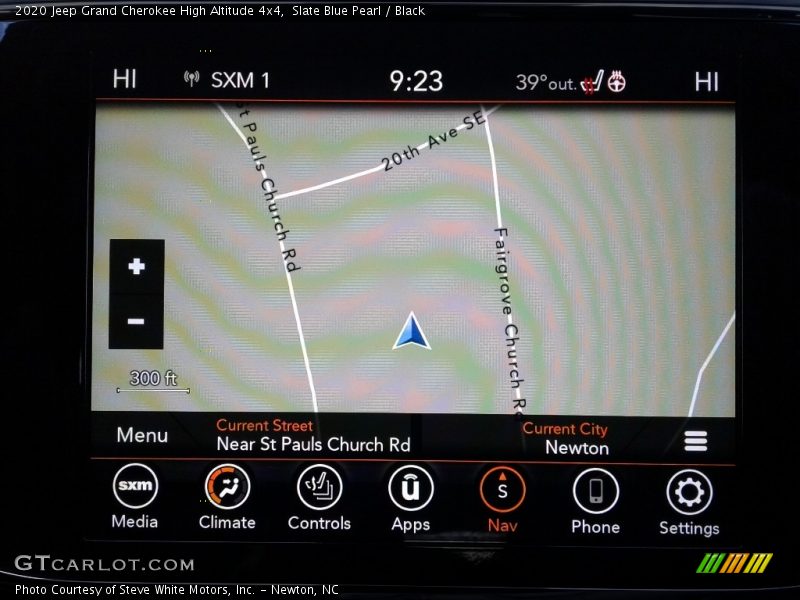 Slate Blue Pearl / Black 2020 Jeep Grand Cherokee High Altitude 4x4