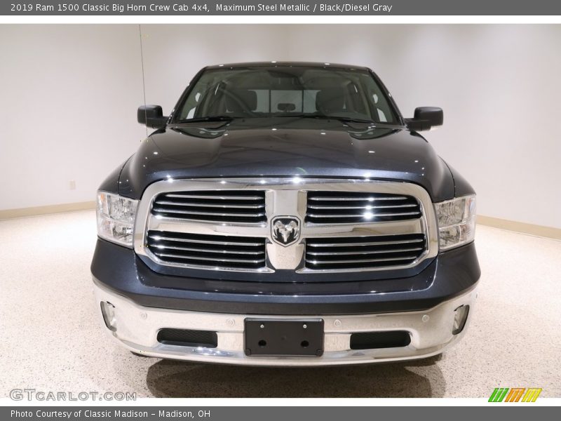 Maximum Steel Metallic / Black/Diesel Gray 2019 Ram 1500 Classic Big Horn Crew Cab 4x4