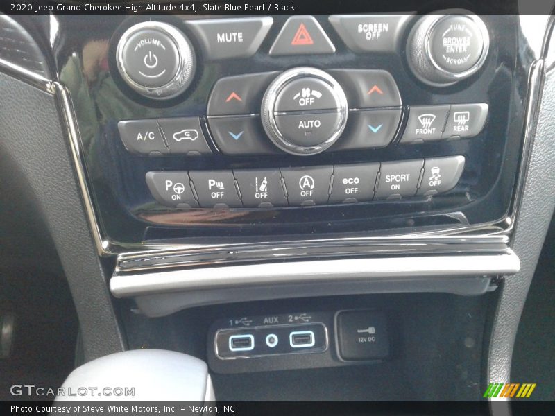 Slate Blue Pearl / Black 2020 Jeep Grand Cherokee High Altitude 4x4