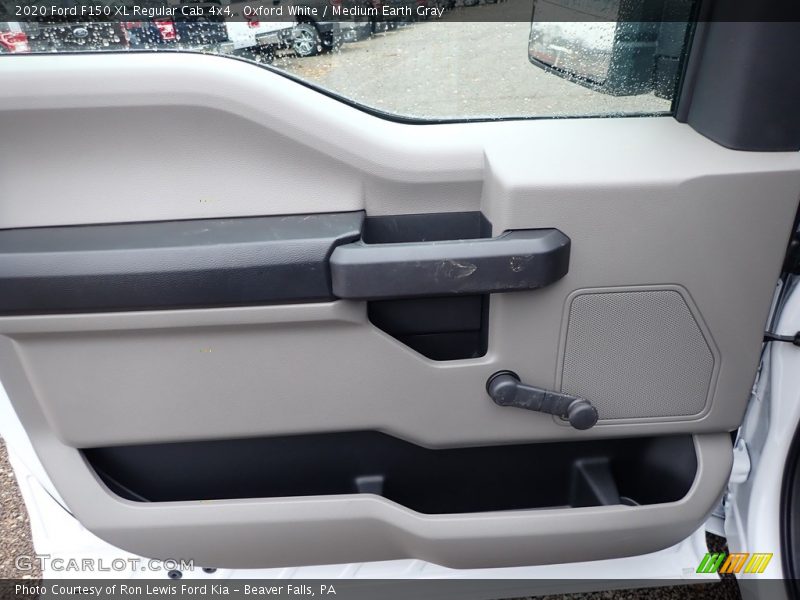 Oxford White / Medium Earth Gray 2020 Ford F150 XL Regular Cab 4x4