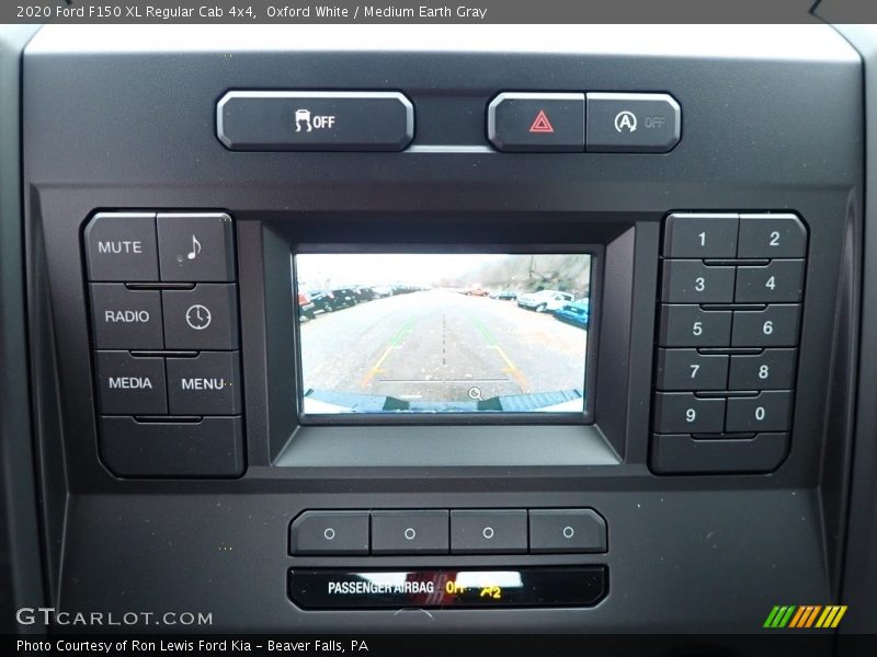 Oxford White / Medium Earth Gray 2020 Ford F150 XL Regular Cab 4x4