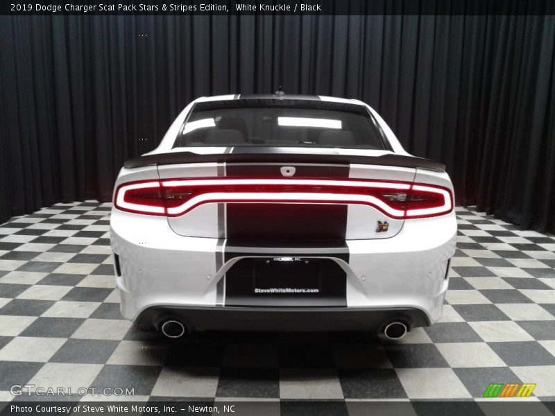 White Knuckle / Black 2019 Dodge Charger Scat Pack Stars & Stripes Edition