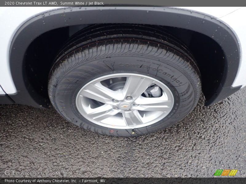 Summit White / Jet Black 2020 Chevrolet Trax LT AWD