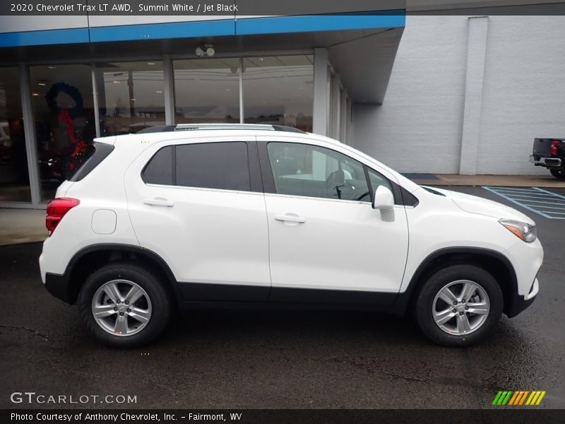 Summit White / Jet Black 2020 Chevrolet Trax LT AWD