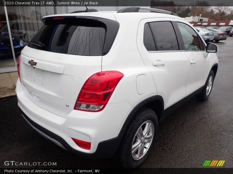 Summit White / Jet Black 2020 Chevrolet Trax LT AWD