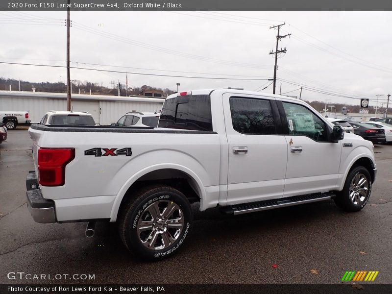 Oxford White / Black 2020 Ford F150 Lariat SuperCrew 4x4