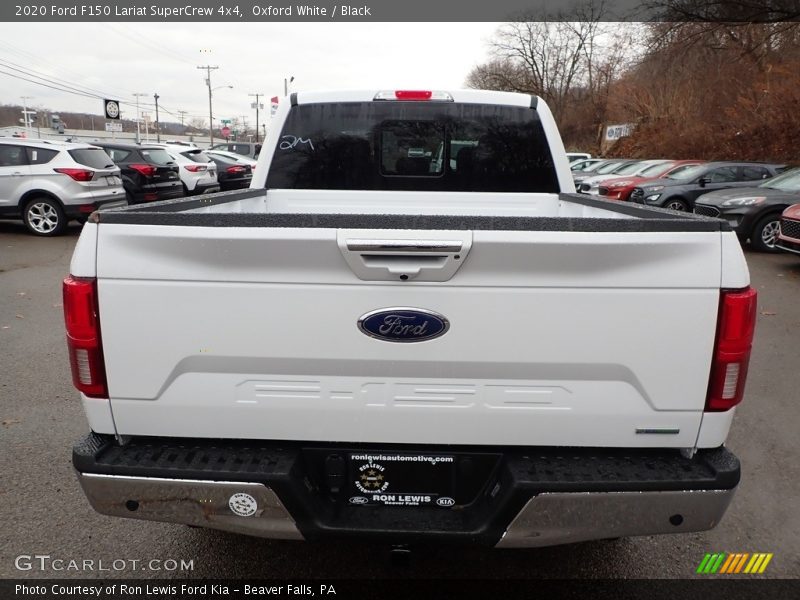 Oxford White / Black 2020 Ford F150 Lariat SuperCrew 4x4