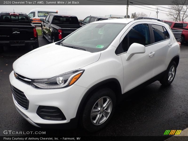 Summit White / Jet Black 2020 Chevrolet Trax LT AWD