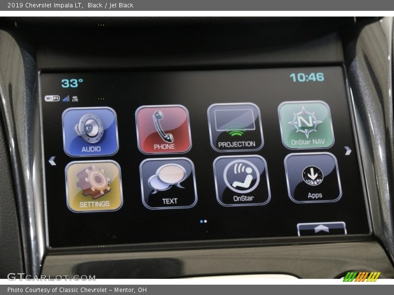Black / Jet Black 2019 Chevrolet Impala LT