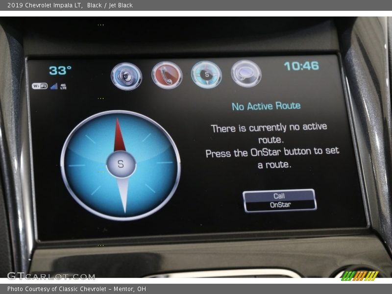 Controls of 2019 Impala LT