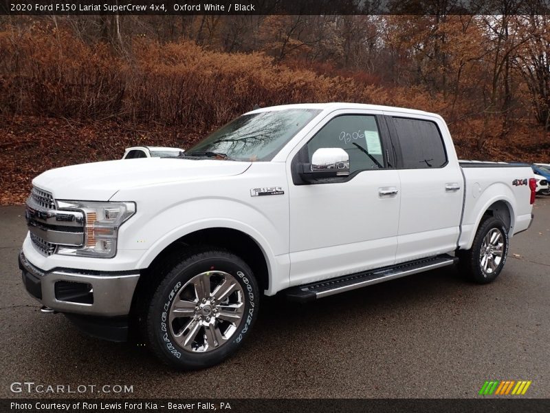 Oxford White / Black 2020 Ford F150 Lariat SuperCrew 4x4