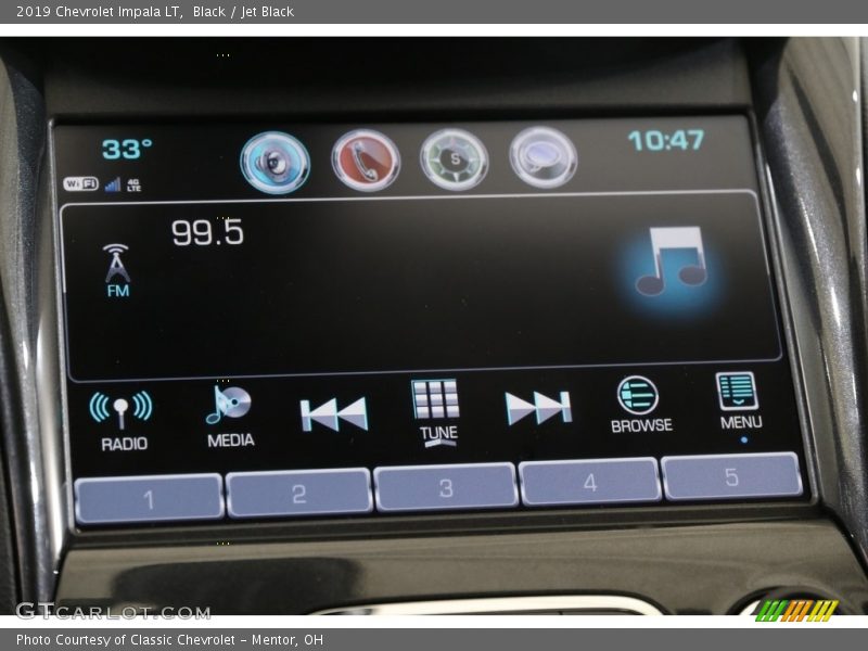 Black / Jet Black 2019 Chevrolet Impala LT