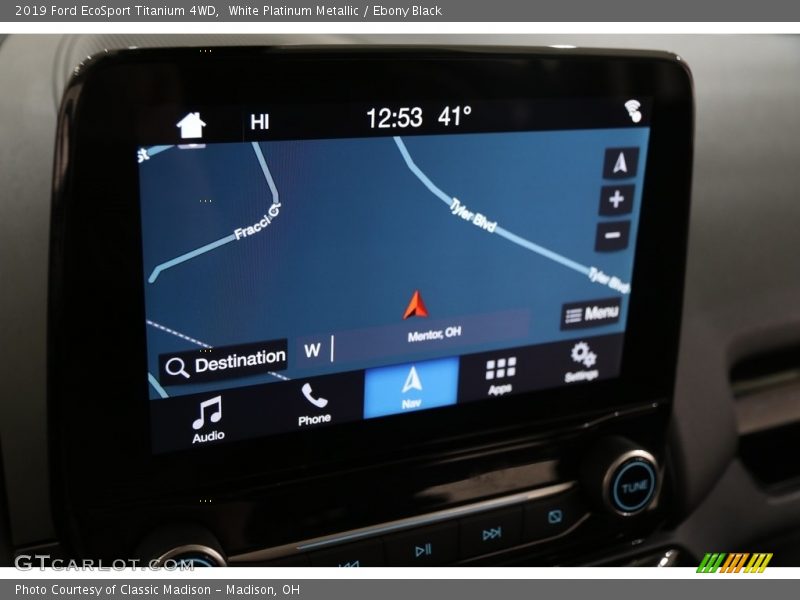 Navigation of 2019 EcoSport Titanium 4WD