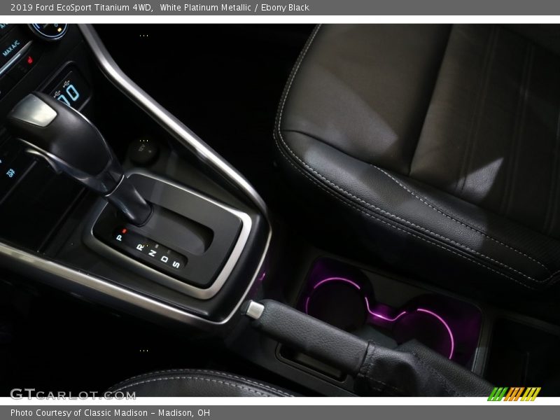 White Platinum Metallic / Ebony Black 2019 Ford EcoSport Titanium 4WD