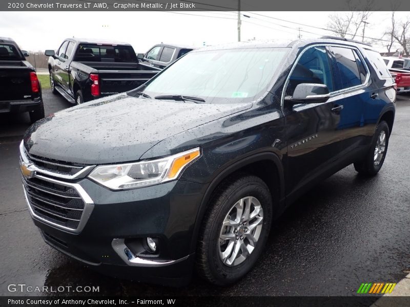 Graphite Metallic / Jet Black 2020 Chevrolet Traverse LT AWD