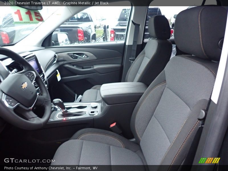 Graphite Metallic / Jet Black 2020 Chevrolet Traverse LT AWD