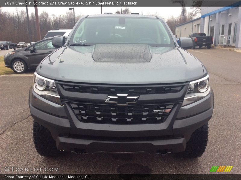 Satin Steel Metallic / Jet Black 2020 Chevrolet Colorado Z71 Crew Cab 4x4