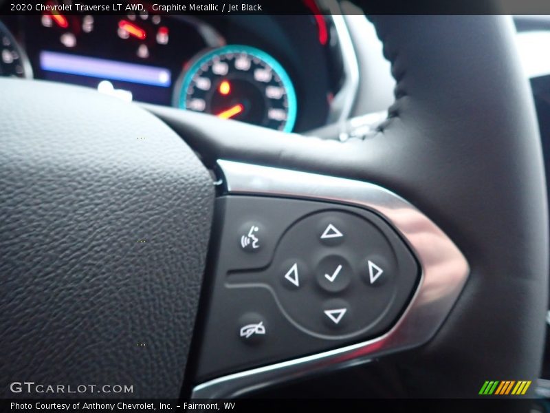 Graphite Metallic / Jet Black 2020 Chevrolet Traverse LT AWD
