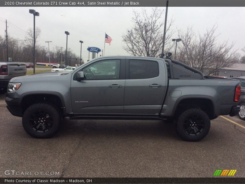  2020 Colorado Z71 Crew Cab 4x4 Satin Steel Metallic