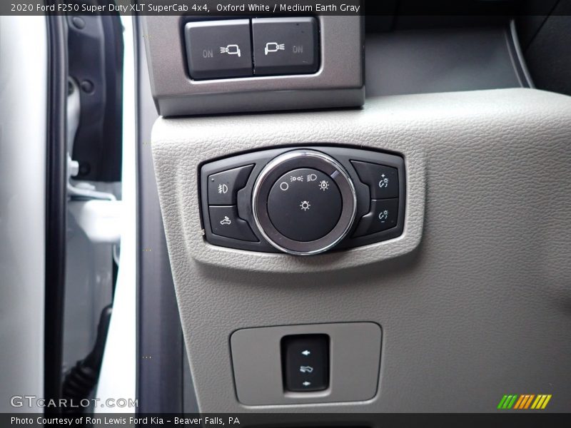 Controls of 2020 F250 Super Duty XLT SuperCab 4x4