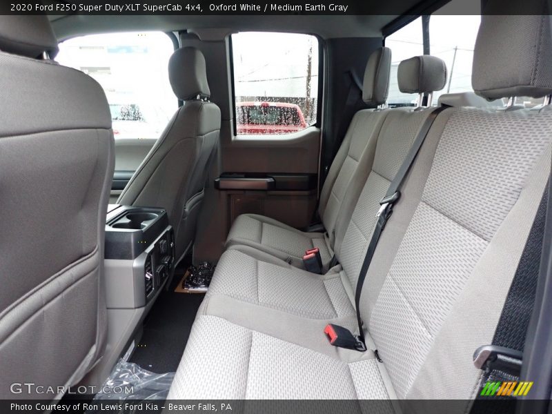 Rear Seat of 2020 F250 Super Duty XLT SuperCab 4x4
