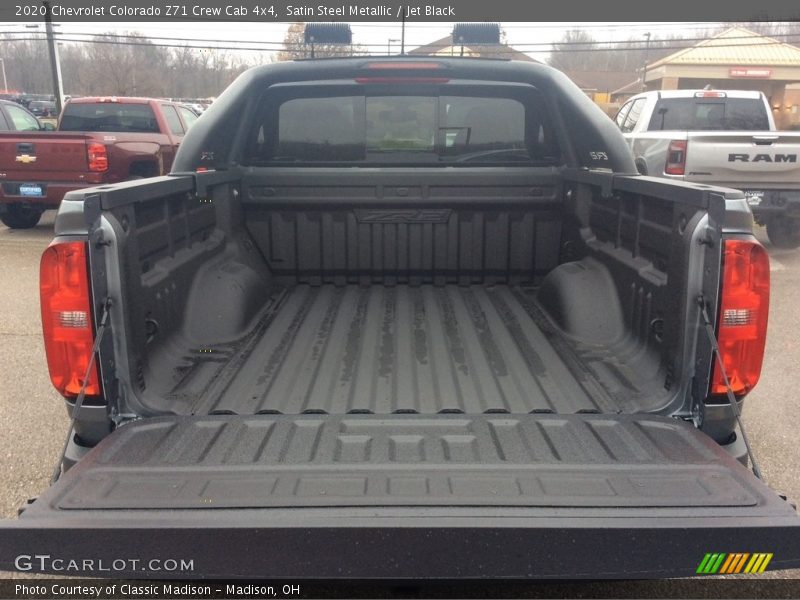 Satin Steel Metallic / Jet Black 2020 Chevrolet Colorado Z71 Crew Cab 4x4