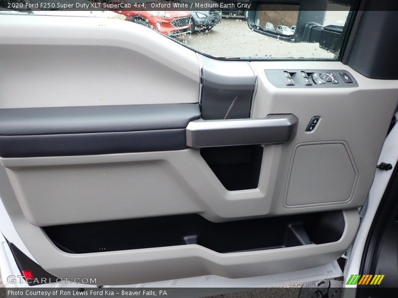 Door Panel of 2020 F250 Super Duty XLT SuperCab 4x4