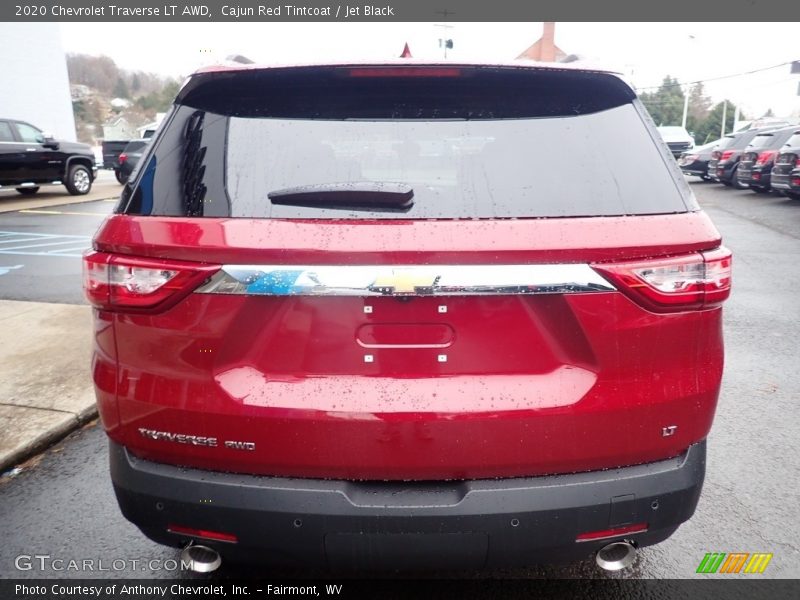 Cajun Red Tintcoat / Jet Black 2020 Chevrolet Traverse LT AWD