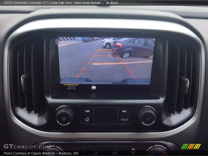 Satin Steel Metallic / Jet Black 2020 Chevrolet Colorado Z71 Crew Cab 4x4