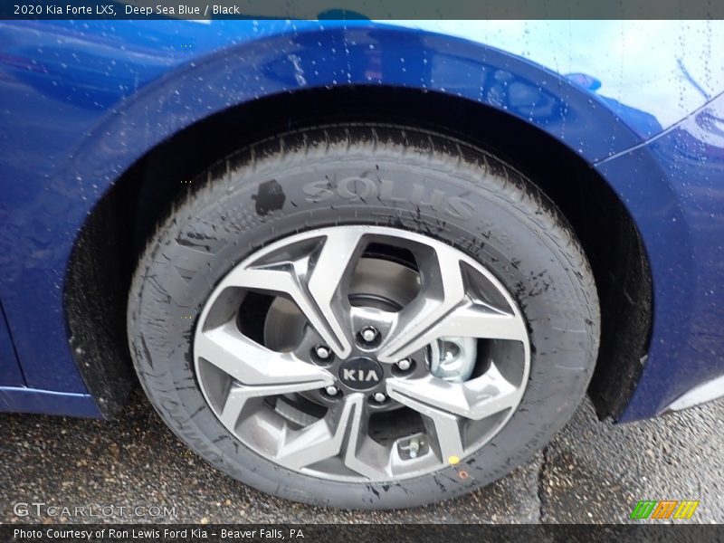 Deep Sea Blue / Black 2020 Kia Forte LXS