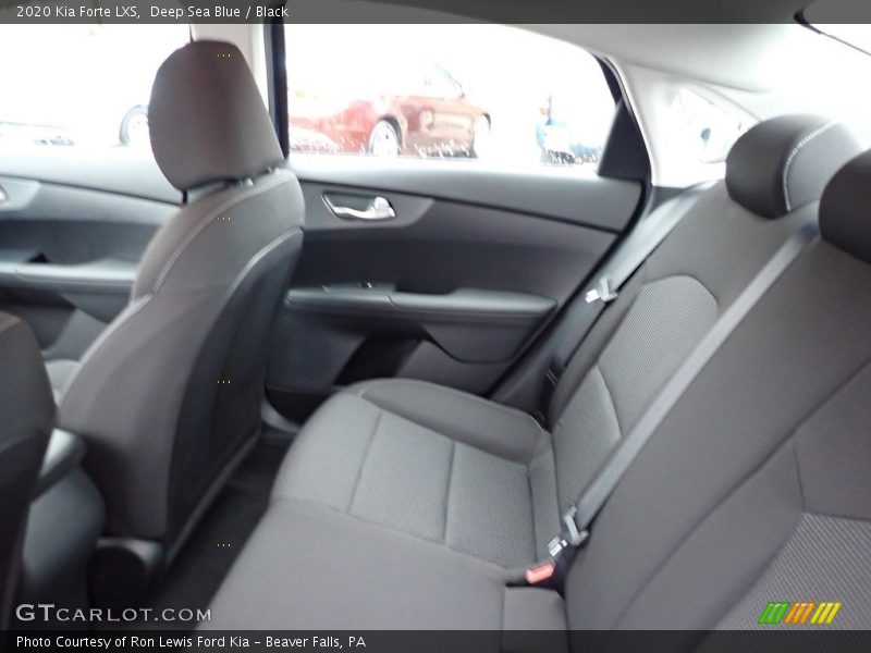 Deep Sea Blue / Black 2020 Kia Forte LXS