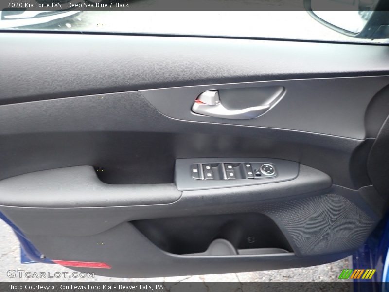 Deep Sea Blue / Black 2020 Kia Forte LXS