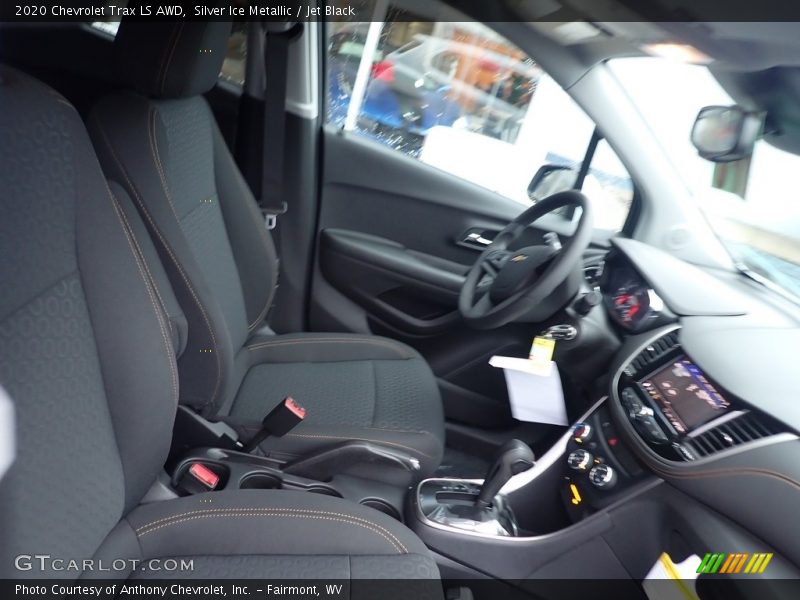 Silver Ice Metallic / Jet Black 2020 Chevrolet Trax LS AWD